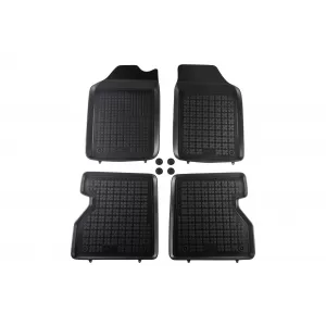 Mochete de cauciuc specifice, potrivite pentru Renault Kangoo 1998-2008, set de 4 piese, culoare neagră-image-6216070