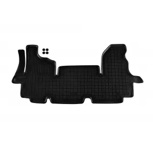 image-74-Specific rubber mat suitable for Renault Master 2003-2010, 1-piece set, black color