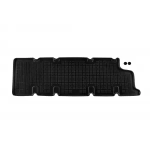 image-0-Specific rubber mat suitable for Fiat Talento, Nissan NV300 after 2016, Renault Trafic, Opel Vivaro 2014-2018, for 3rd row, 1-piece set, black color
