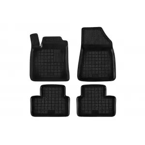 Mochete din cauciuc specifice, potrivite pentru Renault Clio după 2019, set de 4 piese, culoare neagră-image-6216120