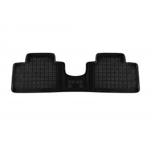 Specific rubber mats suitable for Renault Grand Scenic after 2016, 3-piece set, black color-image-6216142