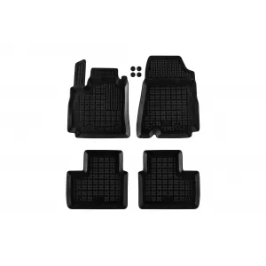 image-6-Specific rubber mats suitable for Renault Arkana after 2019, 4-piece set, black color
