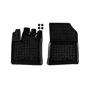 image-7-Specific rubber mats suitable for Renault Express Van after 2021, 2-piece set, black color