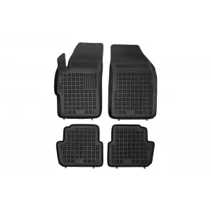 image-19-Specific rubber mats suitable for Chevrolet Spark 2012-2015, 4-piece set, black color
