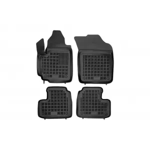 image-22-Specific rubber mats suitable for Suzuki Swift 2005-2008, 4-piece set, black color