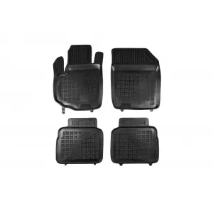 image-24-Specific rubber mats suitable for Suzuki SX4 S-Cross after 2013, 4-piece set, black color