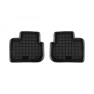 Mochete din cauciuc specifice, potrivite pentru Mitsubishi Colt 2009-2012, 3 uși, set de 4 piese, culoare neagră-image-6216325