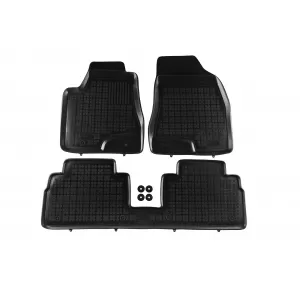 image-39-Specific rubber mats suitable for Lexus RX400X 2005-2009, 3-piece set, black color