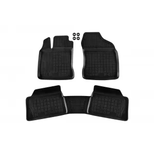 image-41-Specific rubber mats suitable for Lexus CT 200H after 2010, 3-piece set, black color
