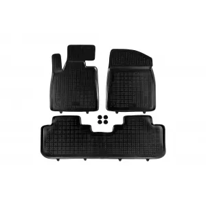 image-46-Specific rubber mats suitable for Lexus RX after 2015, 3-piece set, black color