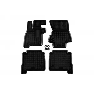 image-48-Specific rubber mats suitable for Lexus LS 500H after 2017, 4-piece set, black color
