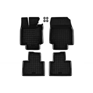 image-51-Specific rubber mats from Rezaw-Plast suitable for Lexus RX for all models including HeV, PHeV after 2022, 4-piece set, black color