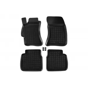 image-62-Specific rubber mats suitable for Subaru Legacy 2003-2009, 4-piece set, black color