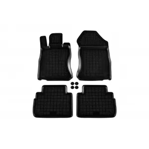 Mochete din cauciuc specifice, potrivite pentru Subaru Forester după 2018, set de 4 piese, culoare neagră-image-6216504