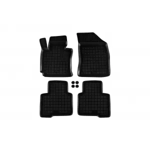 image-75-Specific rubber mats suitable for Ssangyong Korando after 2019, 4-piece set, black color