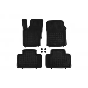 image-0-Specific rubber mats suitable for Jeep Grand Cherokee after 2010, 4-piece set, black color