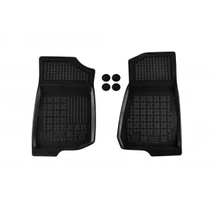 Mănuși din cauciuc specifice, potrivite pentru Jeep Wrangler Unlimited JL 4xe PHeV, 4 uși 2018-2021, după 2021, set de 4 piese, culoare neagră-image-6216619