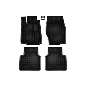 image-7-Specific rubber mats suitable for Jeep Grand Cherokee WL version 4xE Plug-in Hybrid with 5 seats, Grand Cherokee USA version L after 2022, with 6-7 seats with the third row seats, MHEV and 4x4, 4-piec