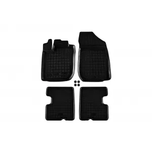 image-15-Specific rubber mats suitable for Dacia Duster 2013-2018, 4-piece set, black color
