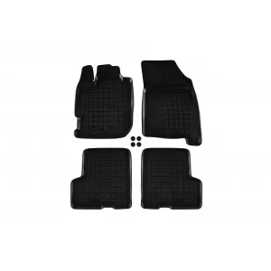 image-16-Specific rubber mats suitable for Dacia Duster after 2018, 4-piece set, black color
