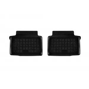 Specific rubber mats suitable for Dacia Duster Hybrid, LPG after 2024, 4-piece set, black color-image-6216738