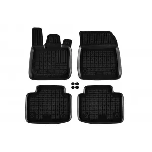 image-35-Specific rubber mats suitable for Jaguar I-Pace after 2018, 4-piece set, black color