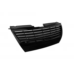 Black grille without emblem suitable for VW Passat 2005-2010 without parking sensor holes