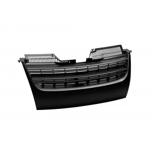Black grille without emblem suitable for VW Golf V 2003-2008, Jetta 2005-2010