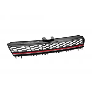 GTi grille suitable for VW Golf VII 2012-2017 for GTi bumper, without emblem opening