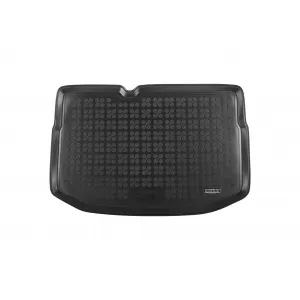 Rubber trunk mat by Rezaw-Plast suitable for Citroen C3 2009-2016 with standard spare wheel