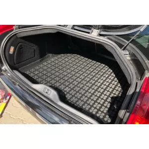 Rubber trunk mat suitable for Citroen C6 sedan 2005-2012