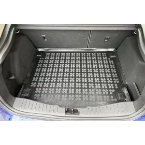 Rubber trunk mat by Rezaw-Plast suitable for Ford Focus hatchback 2011-2018 with small spare wheel