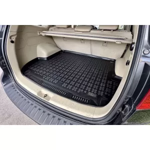 Rubber trunk mat suitable for Hyundai Santa Fe 2006-2012 with 5 seats