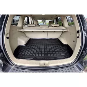 Rubber trunk mat suitable for Hyundai Santa Fe 2006-2012 with 5 seats