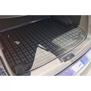 Rubber trunk mat suitable for Hyundai Santa Fe 2006-2012 with 5 seats
