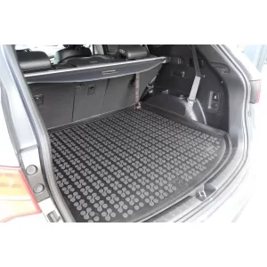 Rubber trunk mat by Rezaw-Plast suitable for Hyundai Santa Fe 2012-2018, 5-7 seats