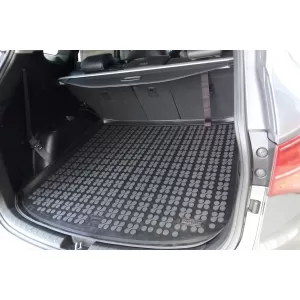 Rubber trunk mat by Rezaw-Plast suitable for Hyundai Santa Fe 2012-2018, 5-7 seats