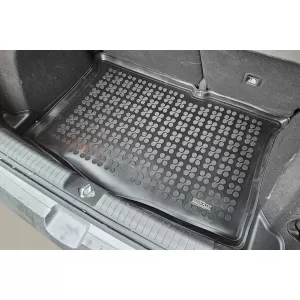 Covor de cauciuc pentru portbagaj de la Rezaw-Plast potrivit pentru Hyundai i20 Active, Classic, Classic Plus versiunea 2014-2020 fără podea de portbagaj ajustabilă-image-6217441
