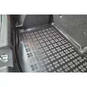Covor de cauciuc pentru portbagaj de la Rezaw-Plast potrivit pentru Hyundai i20 Active, Classic, Classic Plus versiunea 2014-2020 fără podea de portbagaj ajustabilă-image-6217442