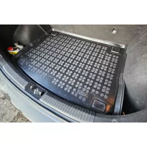 Covor de cauciuc pentru portbagaj de la Rezaw-Plast potrivit pentru Hyundai i30 hatchback după 2017, cu podeaua portbagajului în poziția superioară-image-6217461