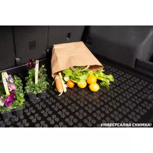 Rubber trunk mat suitable for Hyundai i10 after 2019