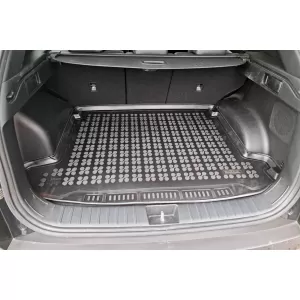 Rubber trunk mat by Rezaw-Plast suitable for Hyundai Tucson after 2020, version with adjustable trunk floor-image-6217505