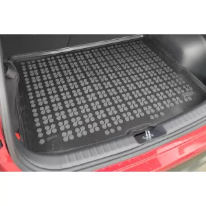 Covor de portbagaj din cauciuc de la Rezaw-Plast potrivit pentru Kia Niro Hybrid HEV după 2022, cu podeaua portbagajului în poziția superioară, cu roată de rezervă compactă, cu unelte, versiunea elect-image-6217691