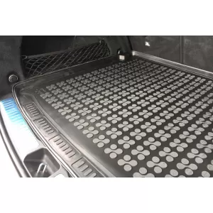 Rezaw-Plast gumi csomagtértálca Mercedes GLE W167 2019-től, 7 öléses lehajtott 3. öléssorral, GLE W167 5 öléses változat állítható csomagtérpadlóval, szerszámokkal, Plug-in Hybrid nélkül-image-6217800