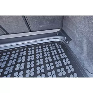 Rezaw-Plast gumis csomagtértálca Mercedes EQE V295 2022-től, 4x4, 4x2 elektromos változat, állítható csomagtérpadlóval, csomagtérpadló alatti tárolórekesszel-image-6217850
