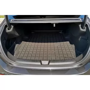 Rubber trunk mat by Rezaw-Plast suitable for Mercedes E class W214 sedan after 2023