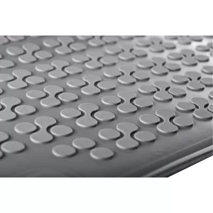 Rubber trunk mat by Rezaw-Plast suitable for Opel Insignia A hatchback, wagon 2008-2017 with Infiniti sound system, grey