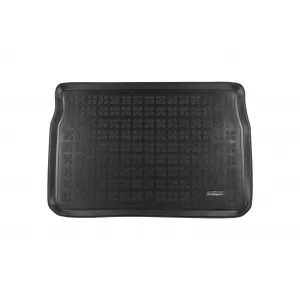 Rubber trunk mat by Rezaw-Plast suitable for Peugeot 208 2012-2019 with 5 doors