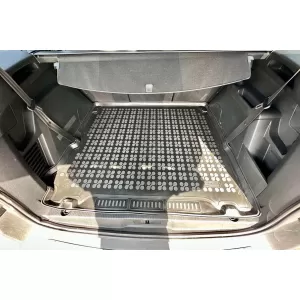 Rubber trunk mat by Rezaw-Plast suitable for Peugeot 5008 after 2017 with 5 seats