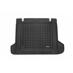Rezaw-Plast gumis csomagtértálca Toyota Land Cruiser J150 2017-2024, 5 üléses, 220V csatlakozóval, rakományrögzítő rendszerrel, 1 db, fekete-image-6218681